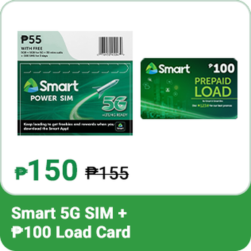 Smart Prepaid Power SIM + P100 Load Card, , hi-res image number 0